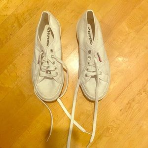Superga white size 7.
